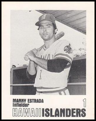 1 Manny Estrada